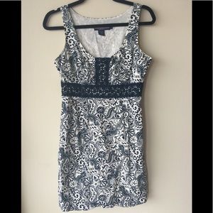 Vineyard Vines Seahorse Starfish Beach Print Dress